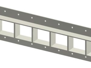 Стальная рама G 2x7 Ex primed